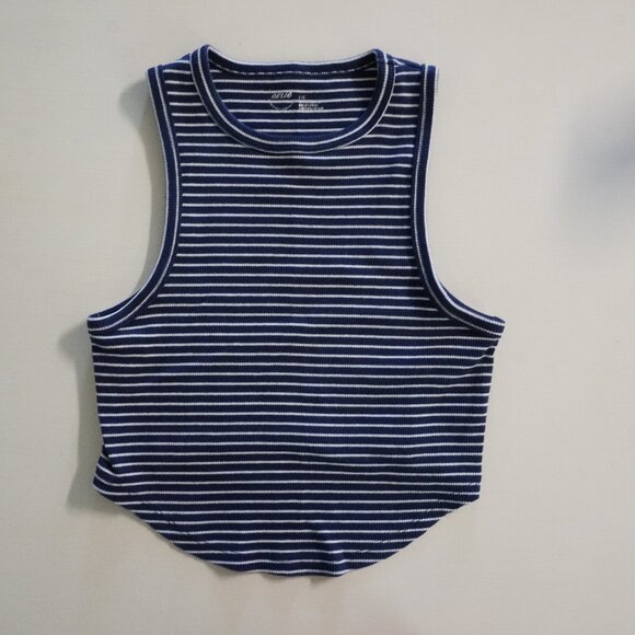 aerie Tops - Aerie Ribbed Tank Cropped size Large